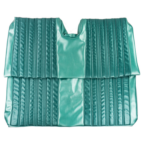 1966 Impala; Std/SS; Convertible; Rear Bench Seat Cover; 2-Tone Aqua