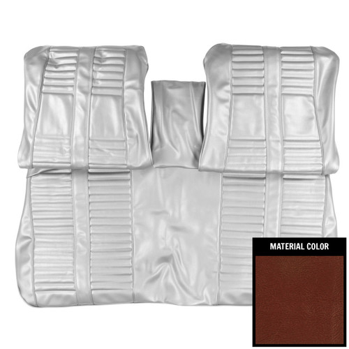 1966 Oldsmobile Cutlass; Holiday; w/ Armrest; Front Bench Seat Cover; Bronze