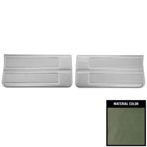 1966 Pontiac Tempest; Custom; 2 Door; Front Door Panels; Aqua