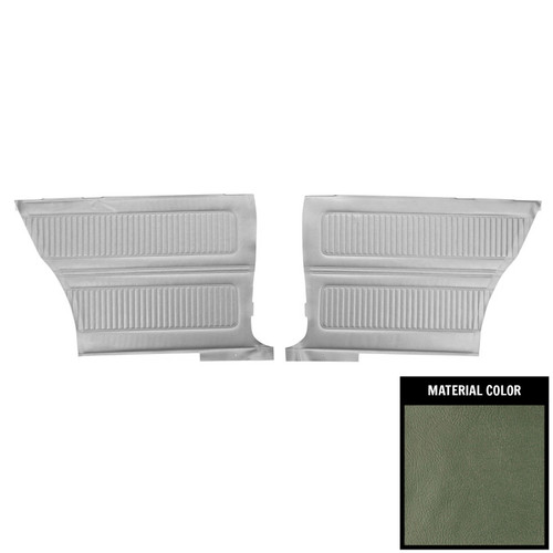 1966 Pontiac Tempest; Custom; 2 Door Hardtop/Sedan; Rear Side Panels; Aqua