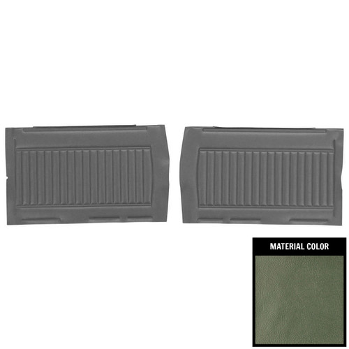 1966 Pontiac Tempest; Custom; Convertible; Rear Side Panels; Aqua