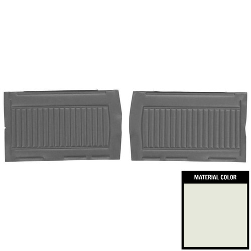 1966 Pontiac Tempest; Custom; Convertible; Rear Side Panels; White