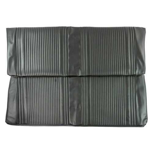 1966 Pontiac Tempest; Custom; Hardtop; Rear Bench Seat Cover; Black
