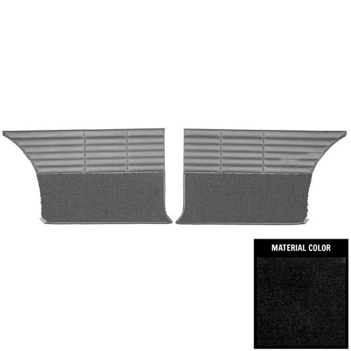 1966 Dodge Coronet; 500; Hardtop; Rear Side Panels; Black