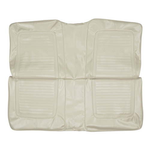 1966 Plymouth Barracuda; Fastback; Rear Bench Seat Cover; Pearl White