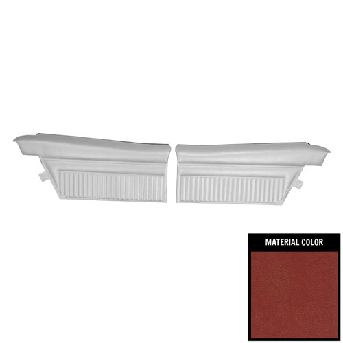 1966 Pontiac Catalina; 2+2; Hardtop; Pre-Assembled Rear Side Panels; Metallc Red