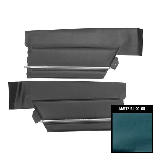 1966 Pontiac Catalina; 2+2; Hardtop; Rear Side Panels; Medium Blue