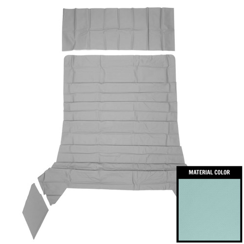 1966-67 Chevy II, Nova; 4 Door Sedan; Deluxe Regent Headliner; Light Blue