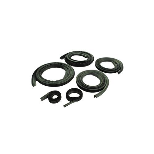 1967-69 Mopar B-Body; 2 Door Sedan; 8-Piece Window Felt Kit (Top Catwhiskers)