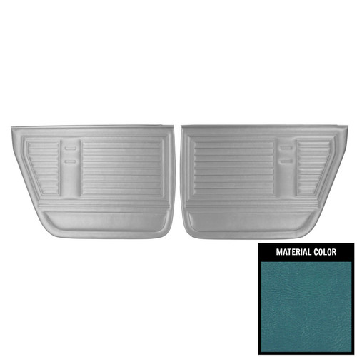 1967 Chevelle; 4 Door Hardtop; Rear Door Panels; Bright Blue