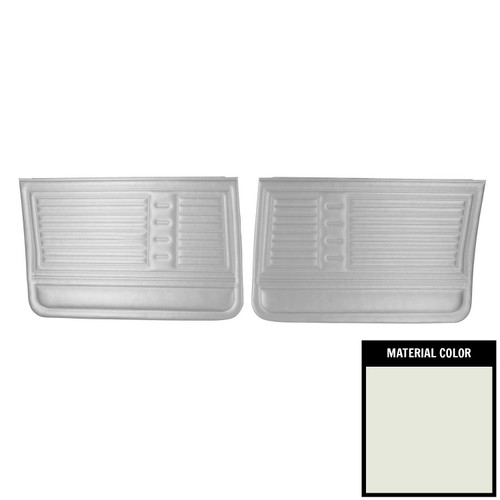 1967 Chevelle; 4 Door Hardtop; Front Door Panels; White