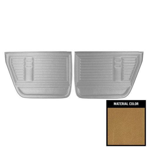 1967 Chevelle; 4 Door Hardtop; Rear Door Panels; Gold