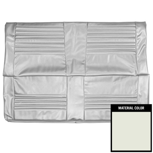 1967 Chevelle; Convertible; Rear Bench Seat Cover; White