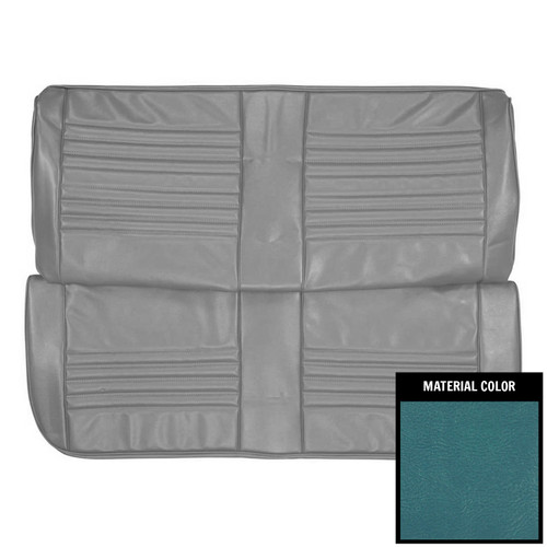 1967 Chevelle; 4 Door Sedan/Wagon; Front Bench Seat Cover; Bright Blue