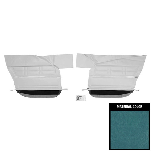 1967 Impala; 4 Door Wagon; Rear Door Panels; Bright Blue