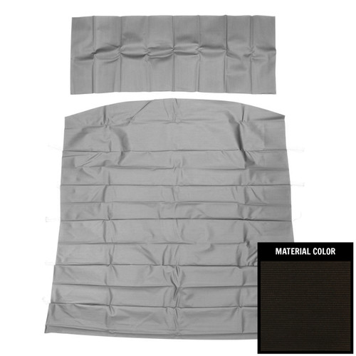 1967 Impala; 2 Door Hardtop; Standard Ribbed Headliner; Black