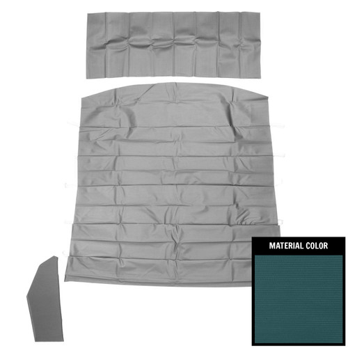 1967 Impala; 2 Door Hardtop; Deluxe Ribbed Headliner; Medium Blue