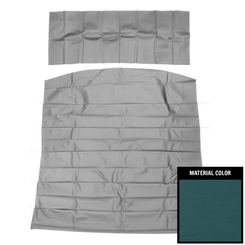 1967 Impala; 2 Door Hardtop; Standard Ribbed Headliner; Medium Blue