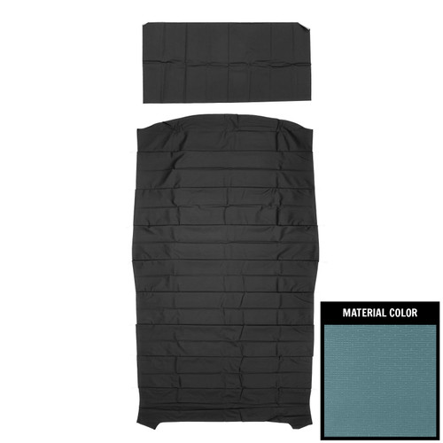 1967 Impala; 4 Door Wagon; Standard Surrey Headliner; Light Blue