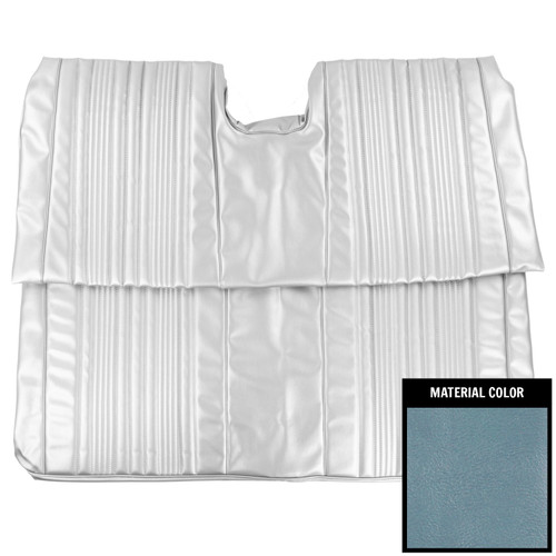 1967 Impala; Std/SS; Convertible; Rear Bench Seat Cover; Light Blue