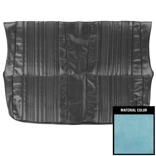 1967 Impala; 4 Door Wagon; Rear Bench Seat Cover; Light Blue