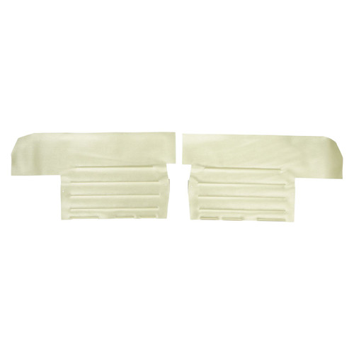 1967 Oldsmobile Cutlass; Holiday; Convertible; Rear Side Panels; Parchment