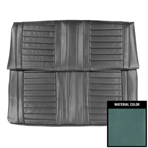 1967 Oldsmobile Cutlass; Holiday; 2 Dr Hardtop; Rear Bnch Seat Cover; Light Blue