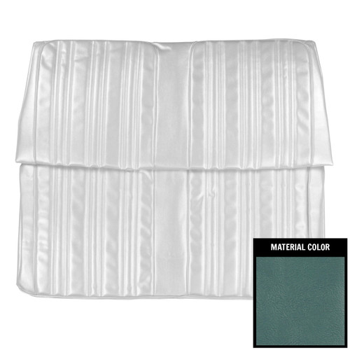 1967 Oldsmobile Cutlass; Sport; Convertible; Rear Bench Seat Cover; 2-Tone Blue