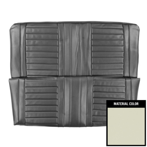 1967 Oldsmobile Cutlass; Holiday; Convertible; Rear Bench Seat Cover; Off White