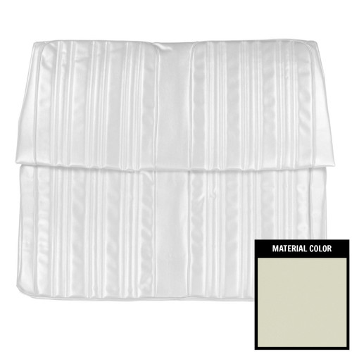 1967 Oldsmobile Cutlass; Sport; Convertible; Rear Bench Seat Cover; Off White