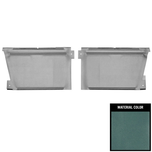 1967 Camaro; Convertible; Platinum Edition Rear Side Panels; Light Blue