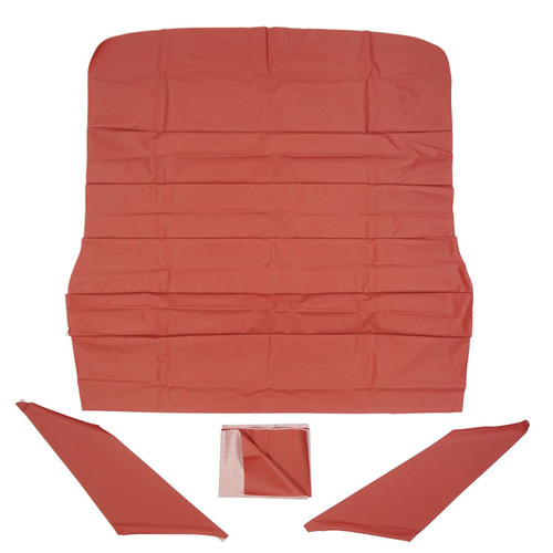 1967 Camaro, Firebird; Coupe; Deluxe Surrey Headliner; Dark Red