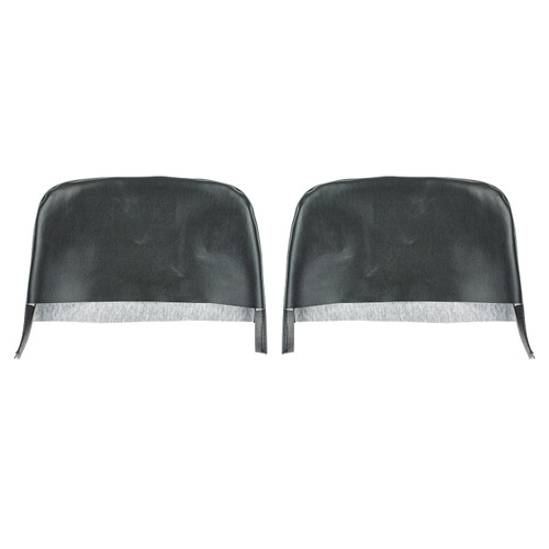 1967-69 Camaro, Firebird; Bucket Seat Head Rest Covers; Black