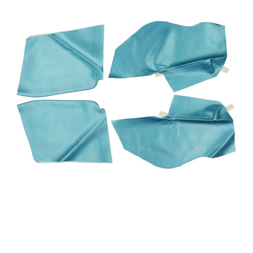 1967-69 Camaro, Firebird; Convertible; Rear Arm Rest Covers; Bright Blue