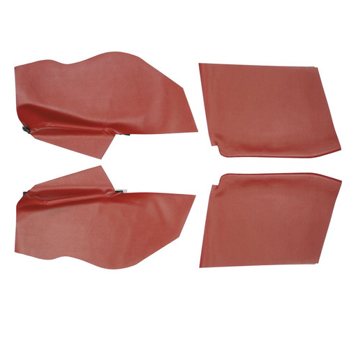 1967-69 Camaro, Firebird; Convertible; Rear Arm Rest Covers; Red