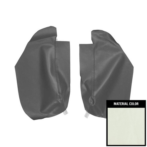 1968 Camaro, Firebird; Coupe; Rear Arm Rest Covers; Pearl