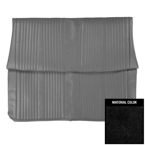 1967 Pontiac Tempest; Custom; Convertible; Rear Bench Seat Cover; Black