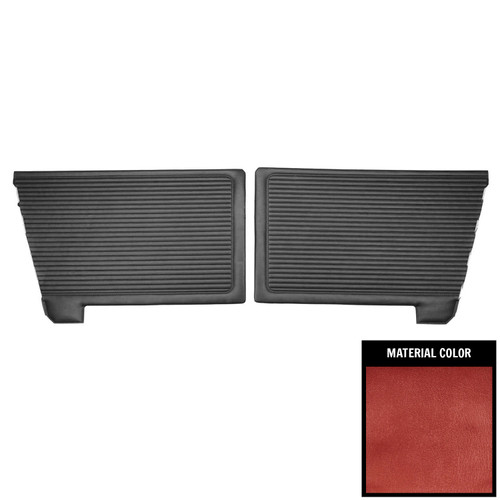 1967 Dodge Dart, GT; Hardtop; Rear Side Panels; Metallic Red