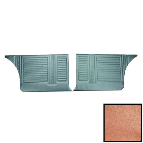 1967 Plymouth Satellite, GTX; Front Door Panels; Copper