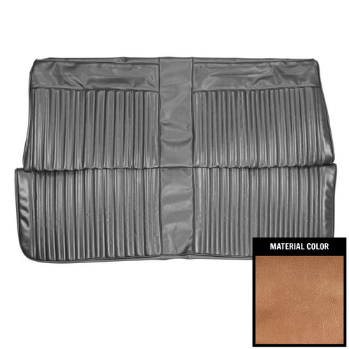 1967 Dodge Dart, GT; Convertible; Rear Bench Seat Cover; Copper