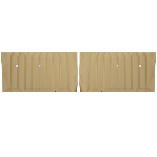 1967-68 Chevrolet Truck; Front Door Panels; Light Saddle