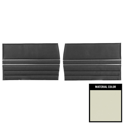 1967 Buick Skylark; Convertible; Rear Side Panels; Off White