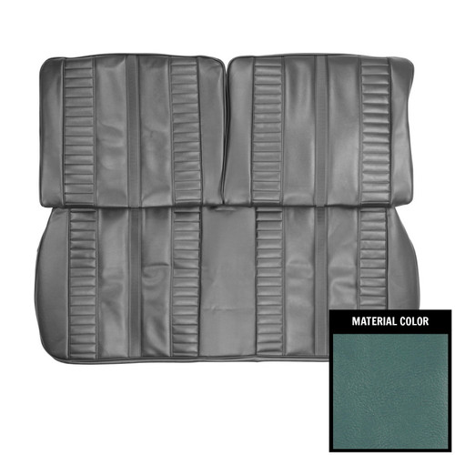 1967 Chevy II, Nova; SS; 2 Door; Front Split Bench Seat Cover; Light Blue