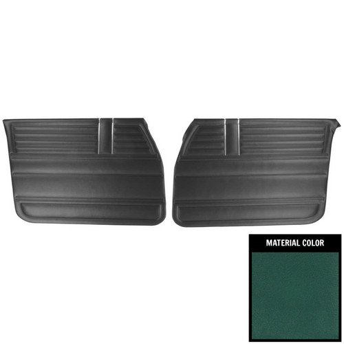 1968 Chevelle; Concours Estate, Malibu; 4 Dr Hdpt/Sdn/Wgn; Frnt Dr Pnls; Dk Aqua