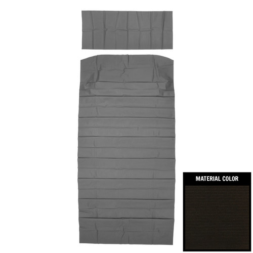 1968-70 Chevelle; 4 Door Wagon; Ribbed Headliner; Black