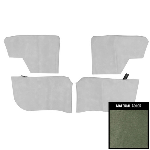 1970 Chevelle; Convertible; Rear Armrest Covers; Aqua