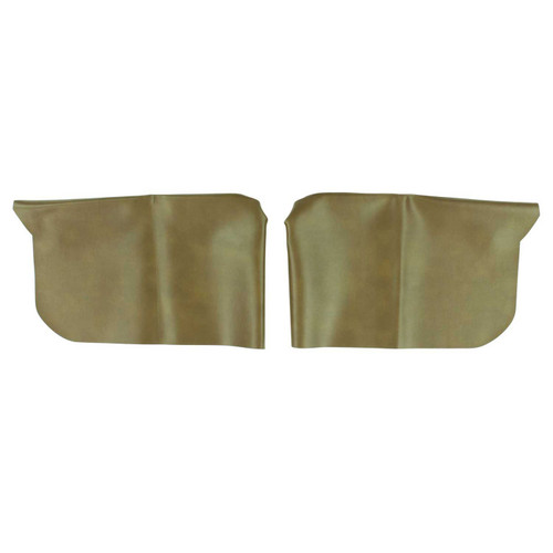 1969 GTO, Cutlass; 2 Door Hardtop; Rear Armrest Covers; Mustard Gold