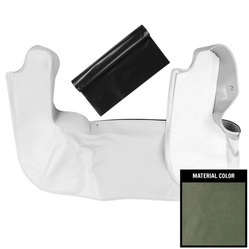 1966-67 Chevelle; Convertible Top Boot; Aqua