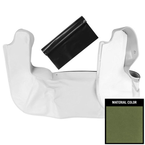 1971 Chevelle, Cutlass, GTO; Convertible Top Boot; Jade Green