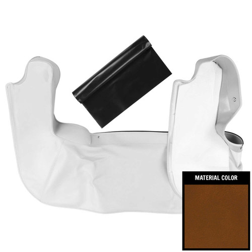 1972 Chevelle, 1971-72 Skylark; Convertible Top Boot; Tan